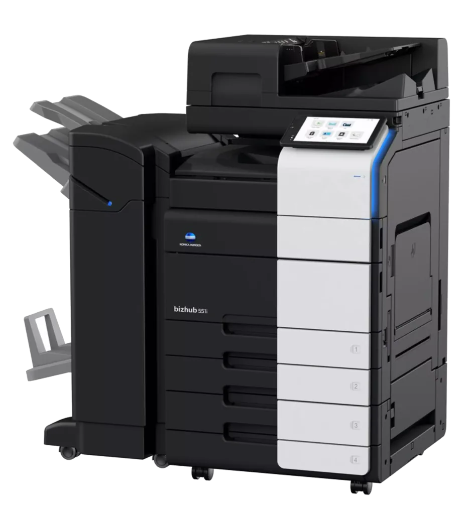 bizhub 551i — vista 2