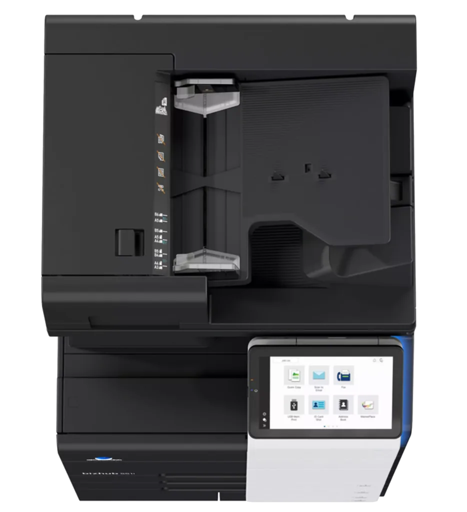 bizhub 551i — vista 3
