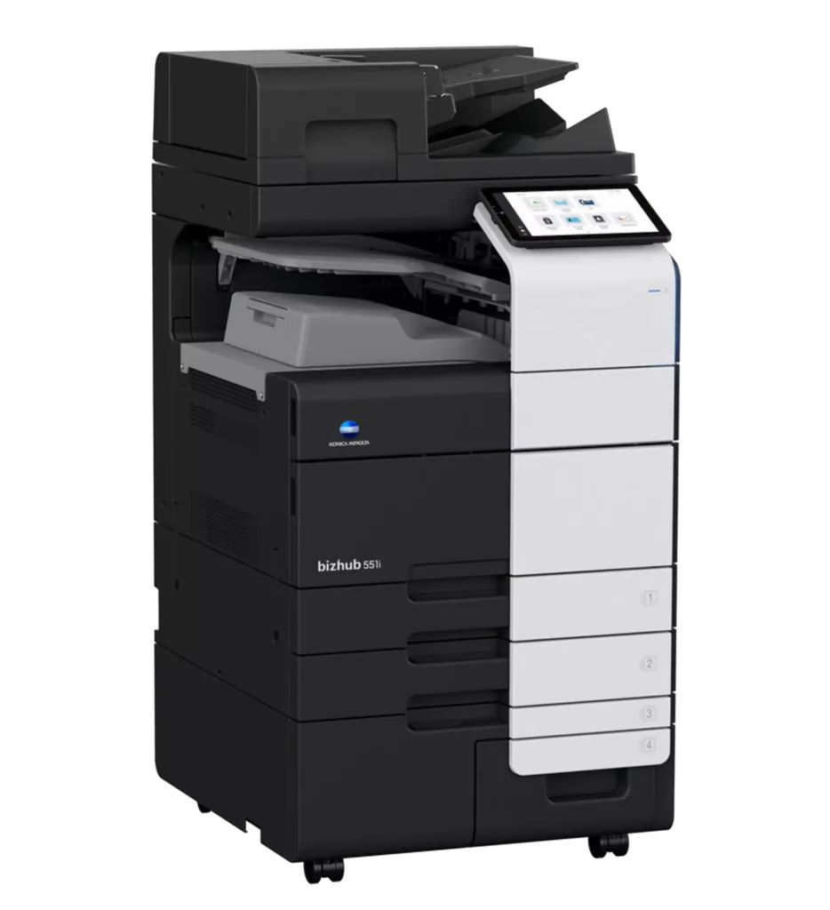 bizhub 551i — vista 4
